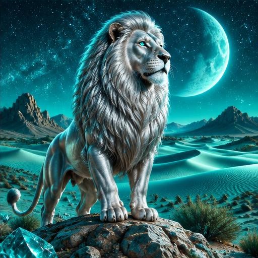 Leul lunar — ilustrație